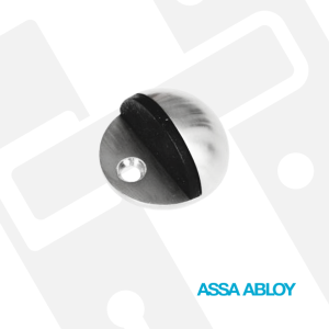 Door Stop Floor Mount S/Steel Satin Assa 87001SS (Ea)