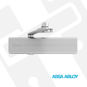 Door Closer Rack and Pinion EN3-6 Sililver Assa DC300 (Ea)