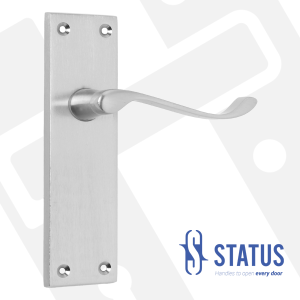 Lever Handle on Backplate