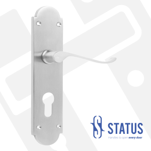 Lever Handle on Backplate