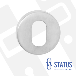 Escutcheon Oval Cylinder