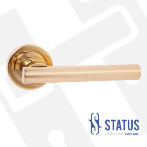 Lever Handle on Rose