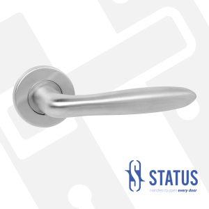 Lever Handle on Rose