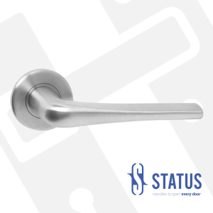 Lever Handle on Rose