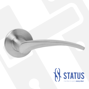 Lever Handle on Rose