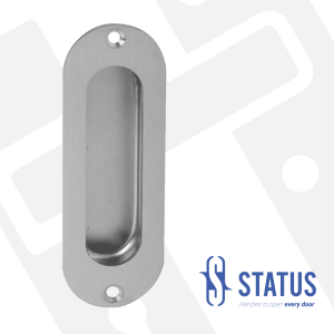 Flush Pull Handle Oval