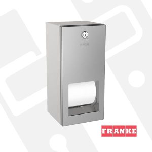Franke Rodan Double Toilet Roll Holder with Spindle System